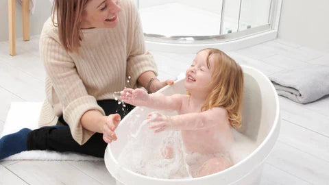 Graduating From The Shnuggle Baby Bath To Toddler Bath