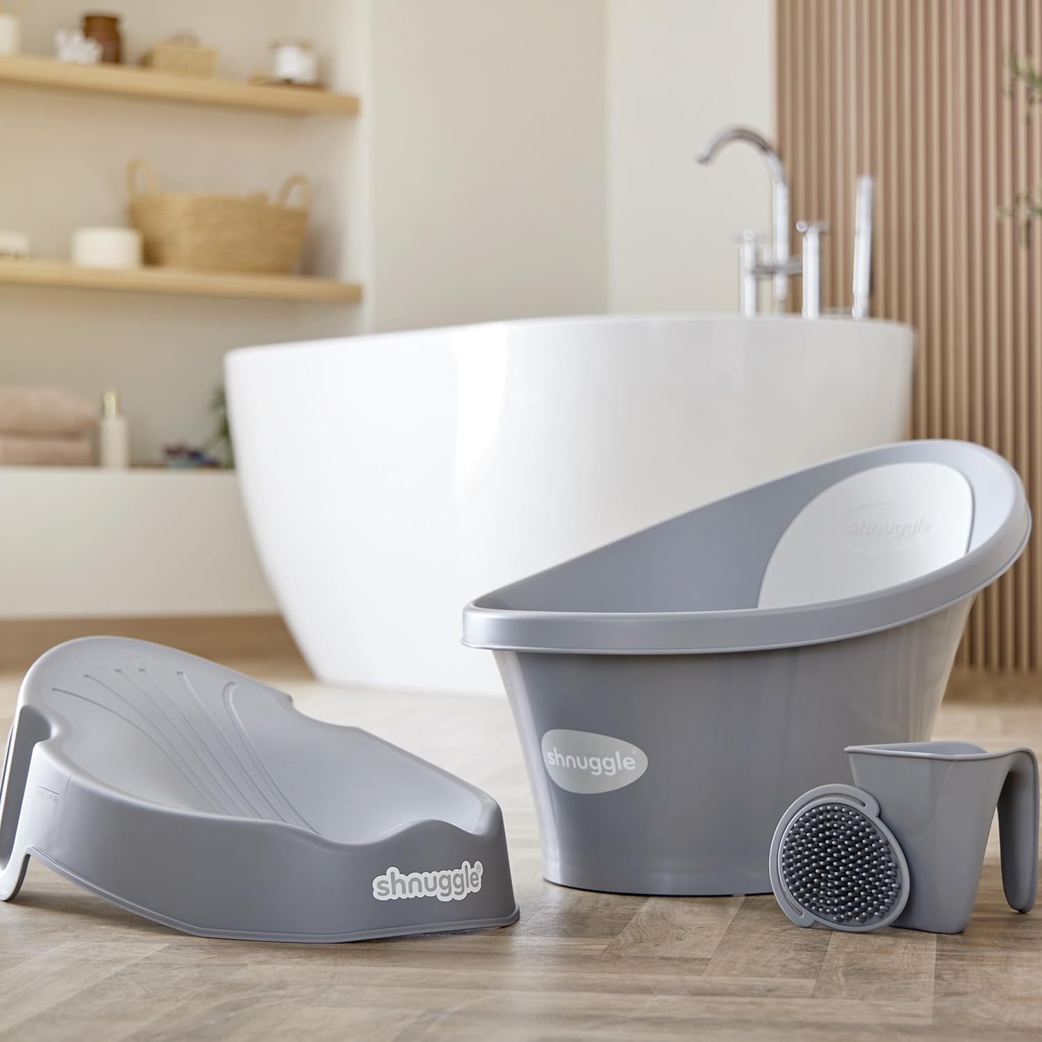 Shnuggle Baby Bath Tub, Suitable from Birth