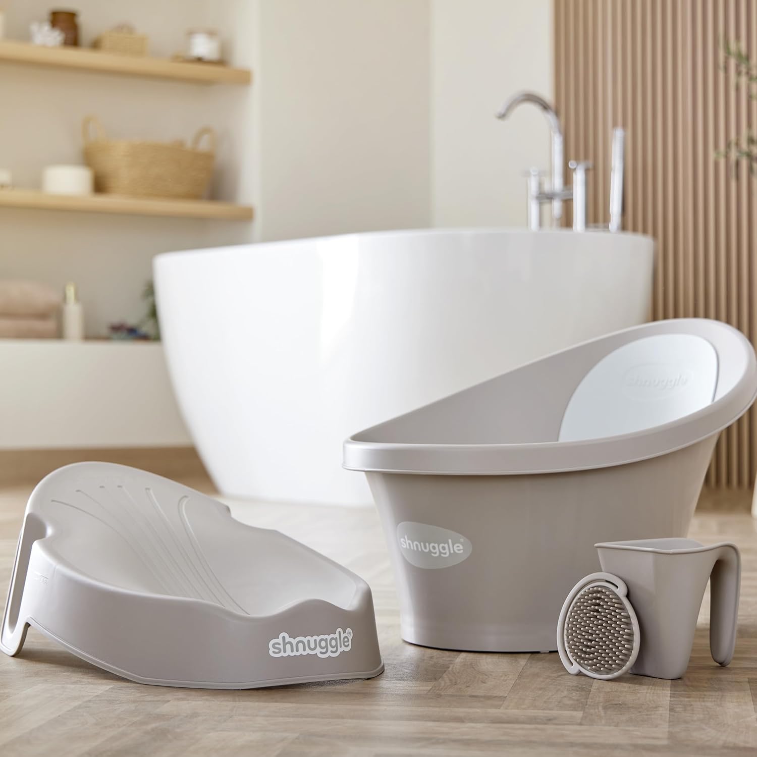 Shnuggle Baby Bath Tub, Suitable from Birth