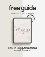 Shnuggle Influencer Kickstart Guide (FREE Download)