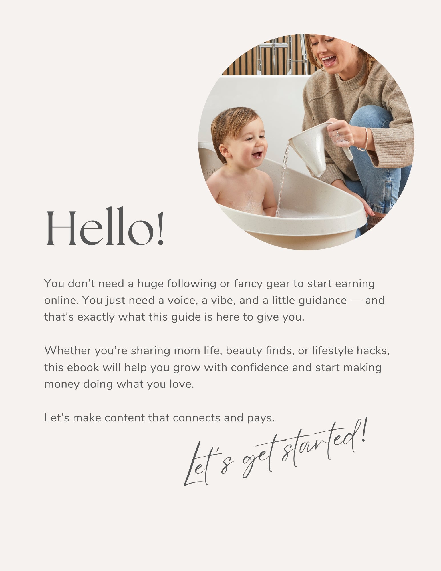 Shnuggle Influencer Kickstart Guide (FREE Download)