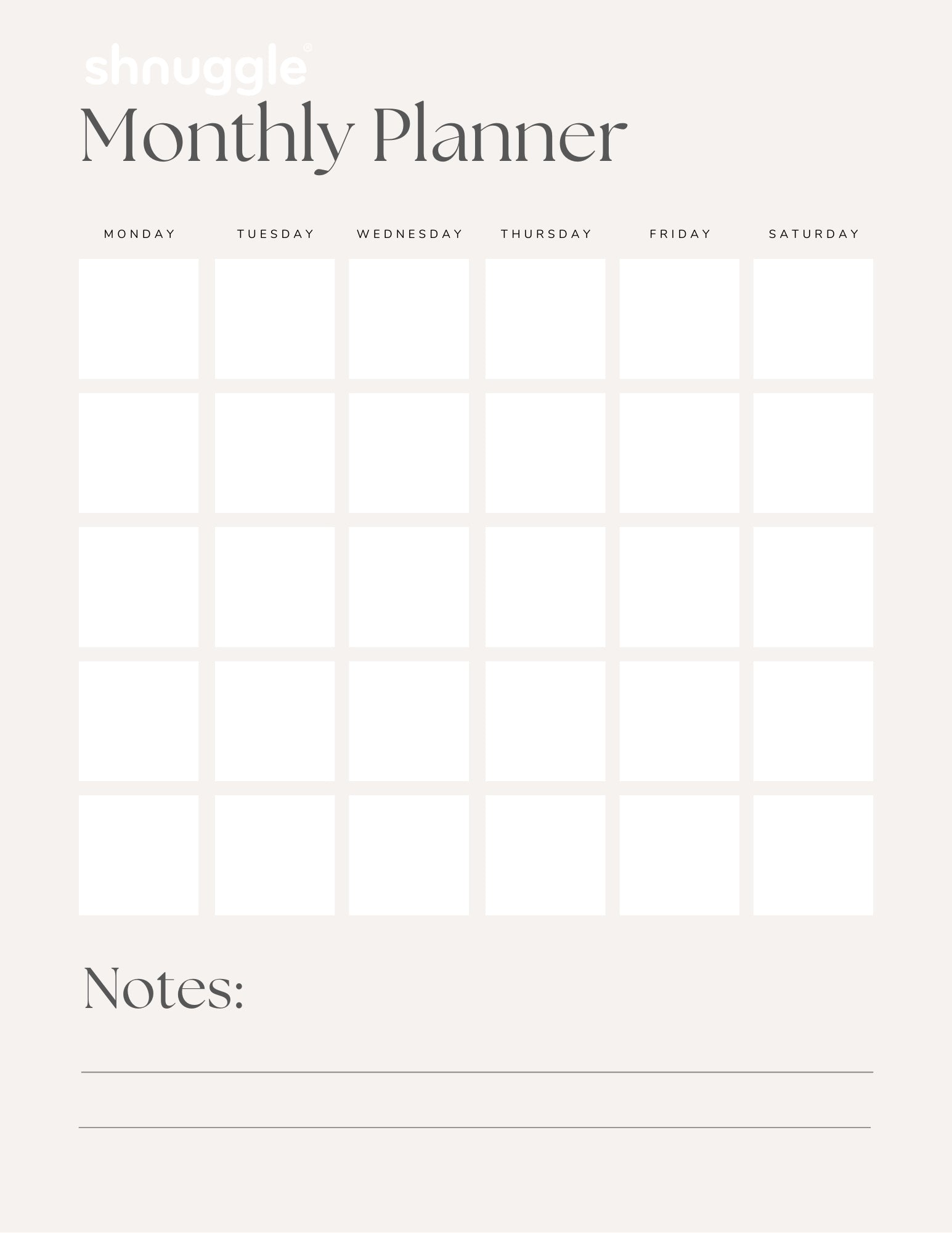 Shnuggle Influencer Kickstart Guide (FREE Download)