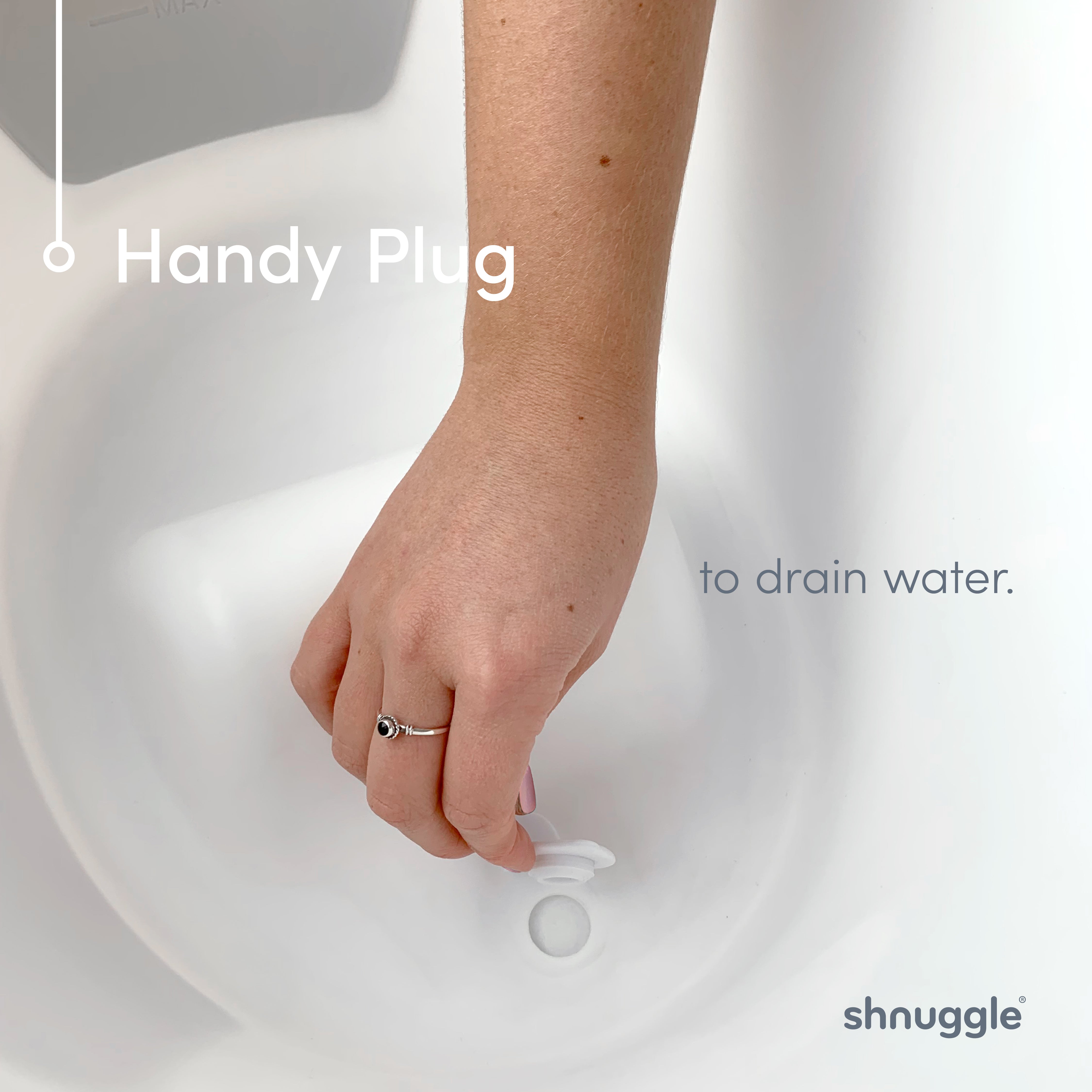 Shnuggle Baby Bath Tub, Suitable from Birth