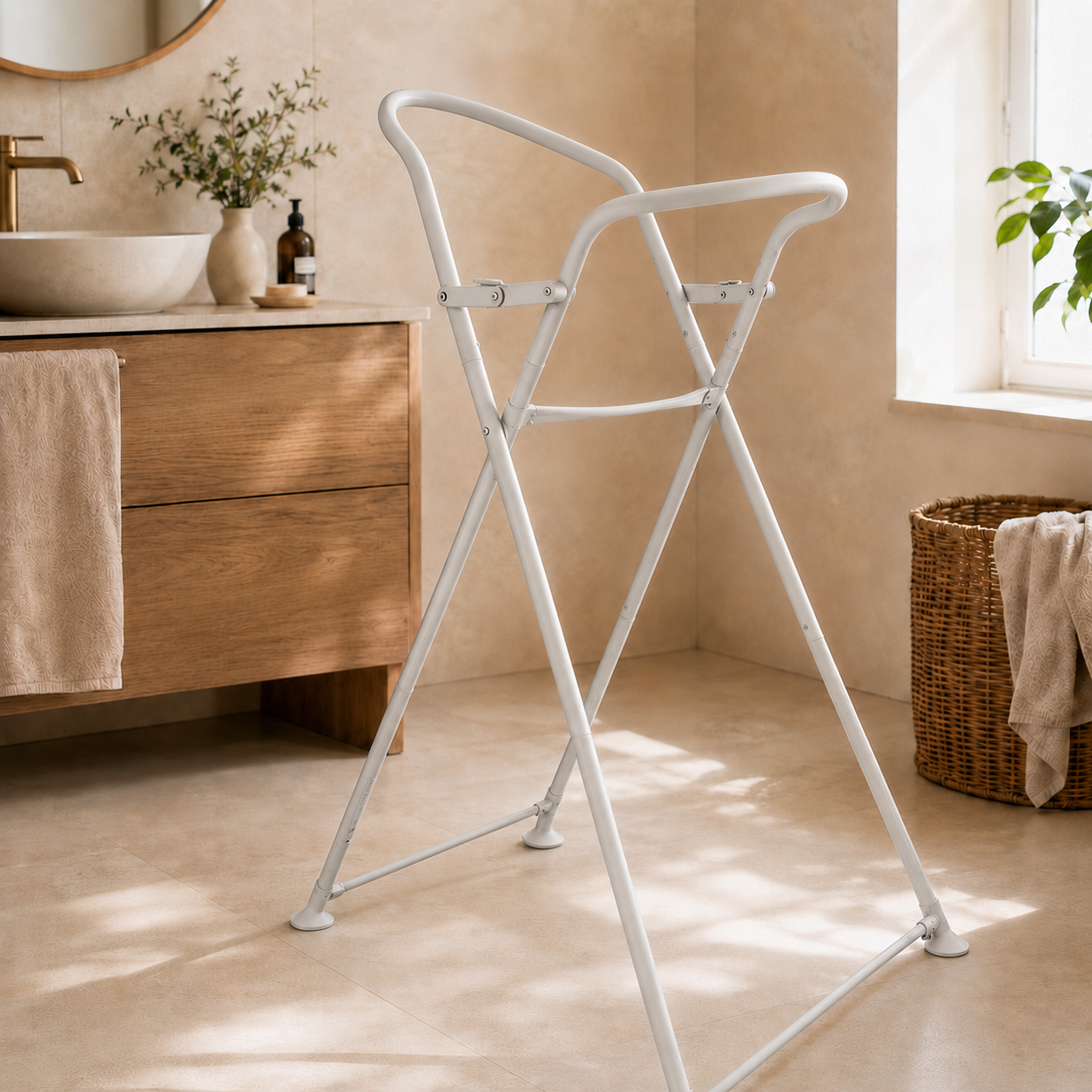 Foldable Baby Bath Tub Stand