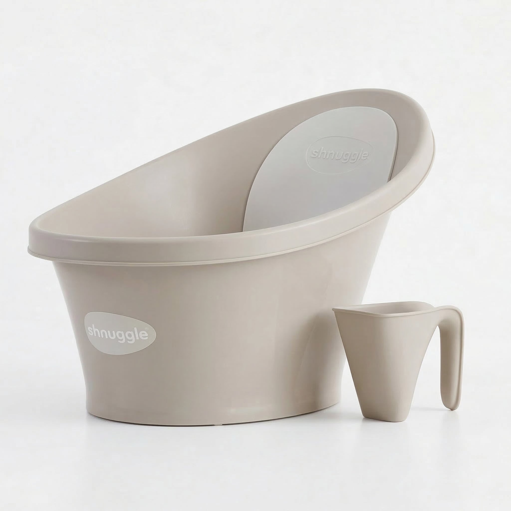 summer infant gentle support multi-stage tub - gray Newborn Bath Essentials Bundle | Baby Bath with Support Bump, Soft Backrest & Rinse Jug