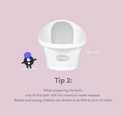 Tips for a safe bath time with baby
