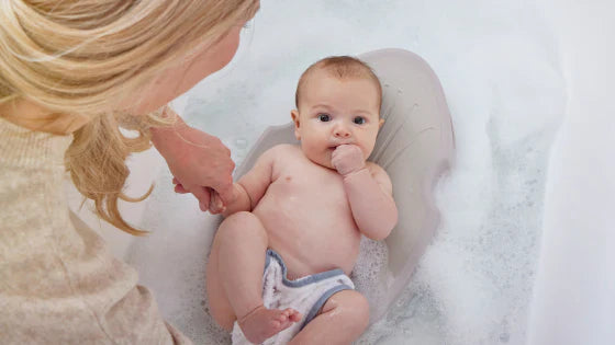 What is the difference between a baby bath and baby bath support?