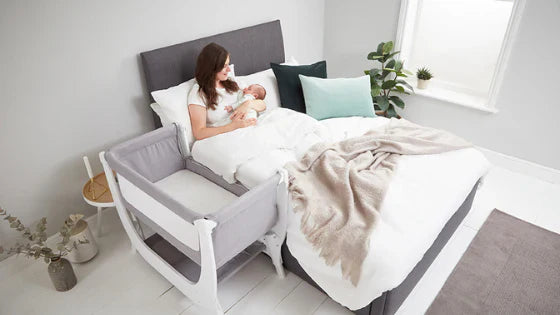 Safely Co-sleeping With The Shnuggle Air Crib