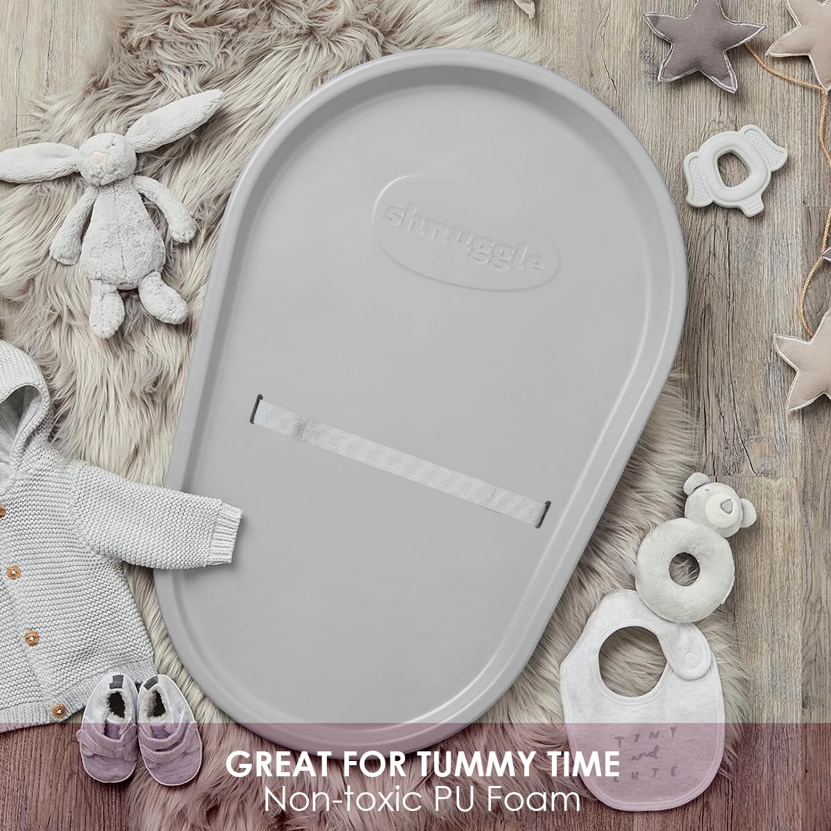 Shnuggle Bath & Change Bundle: Baby Bath & Changing Bundle + Accessories - 6-Piece Set