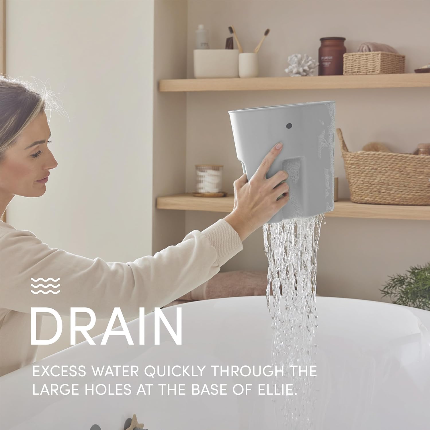 Shnuggle Ellie Bath Toy Drying Caddy