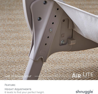 Shnuggle Air Lite Infant Bedside Bassinet