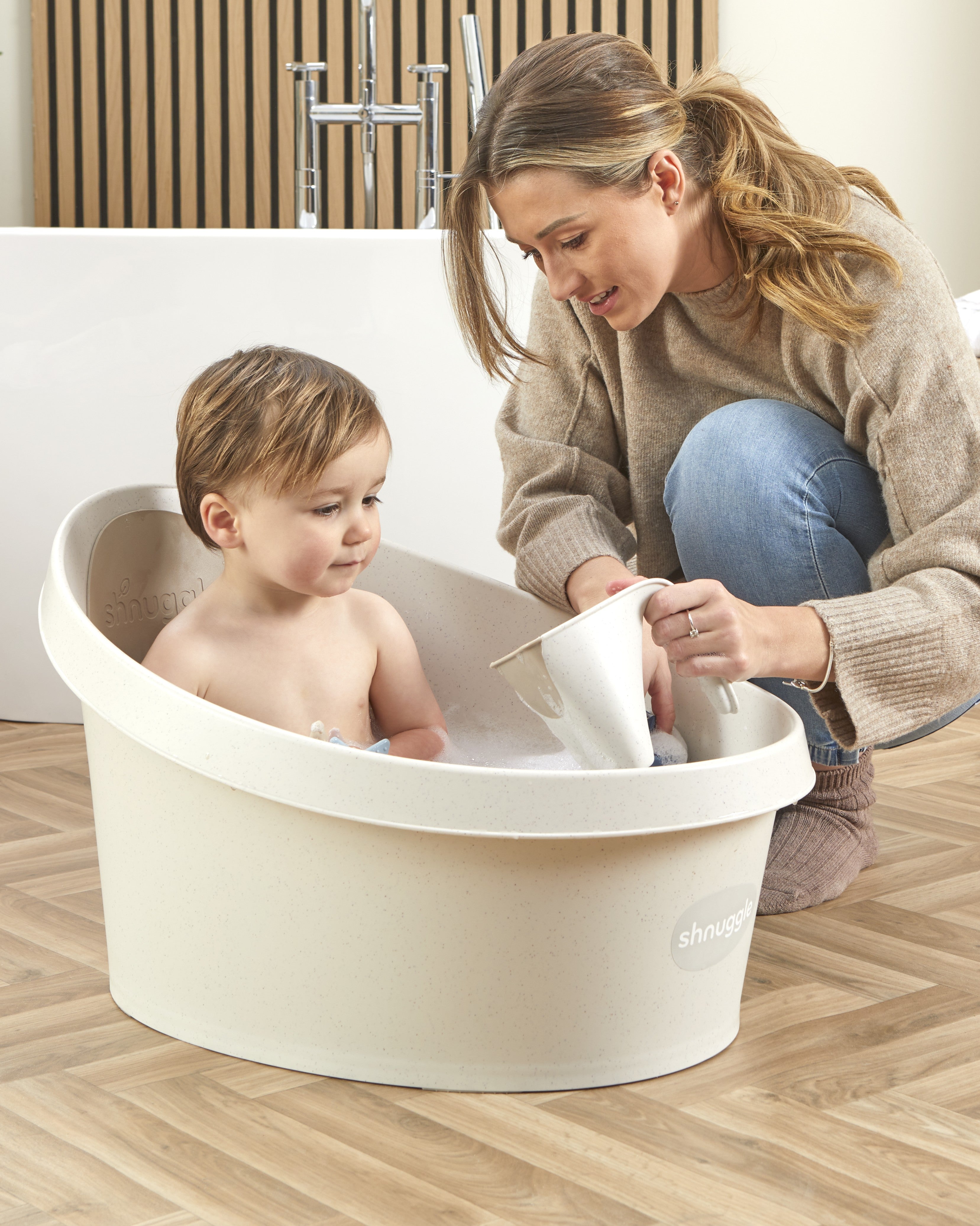 Shnuggle Toddler Bath Tub Big Bath for bigger kids Child bathtub s