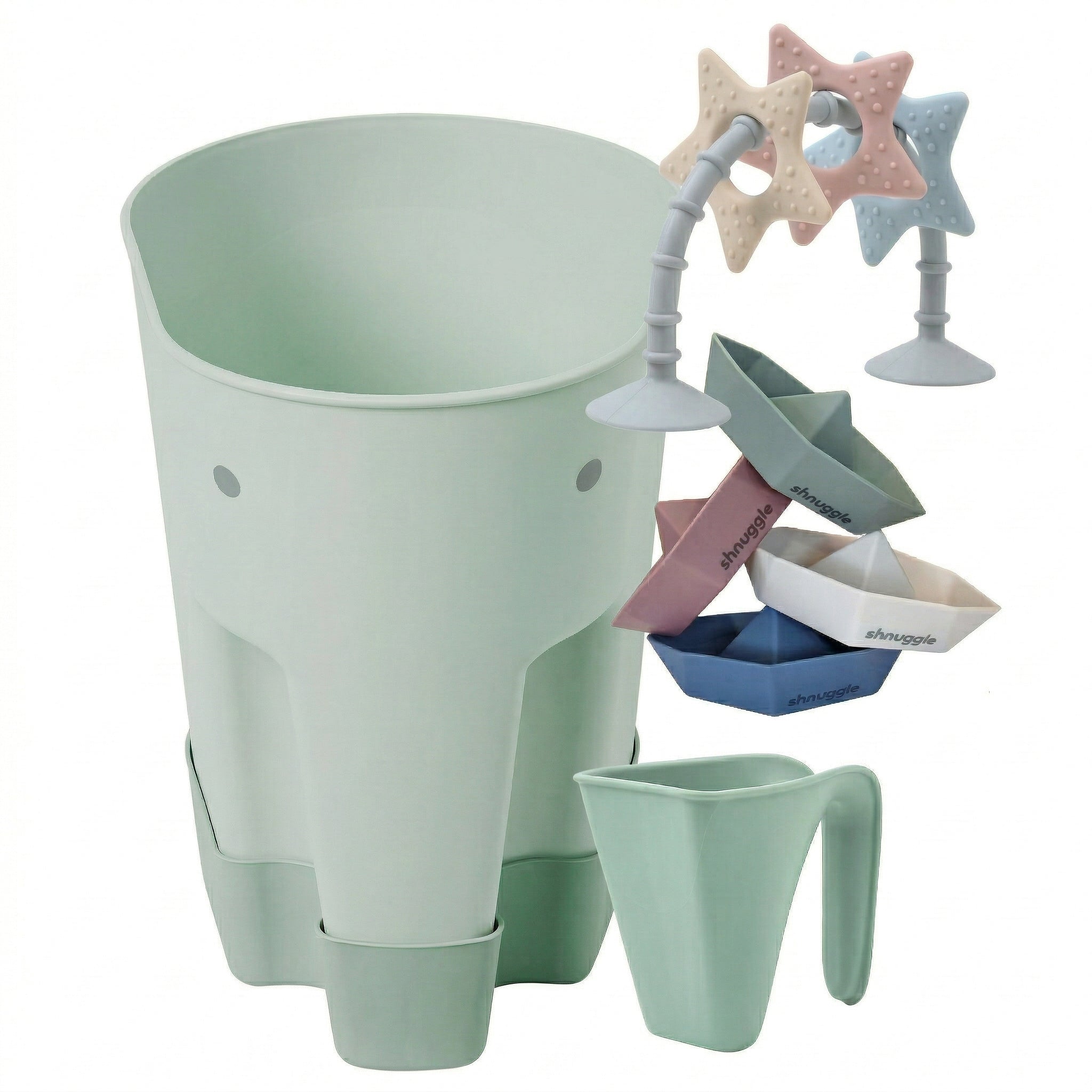 Shnuggle Bath Accessories Bundle  4-Piece Set