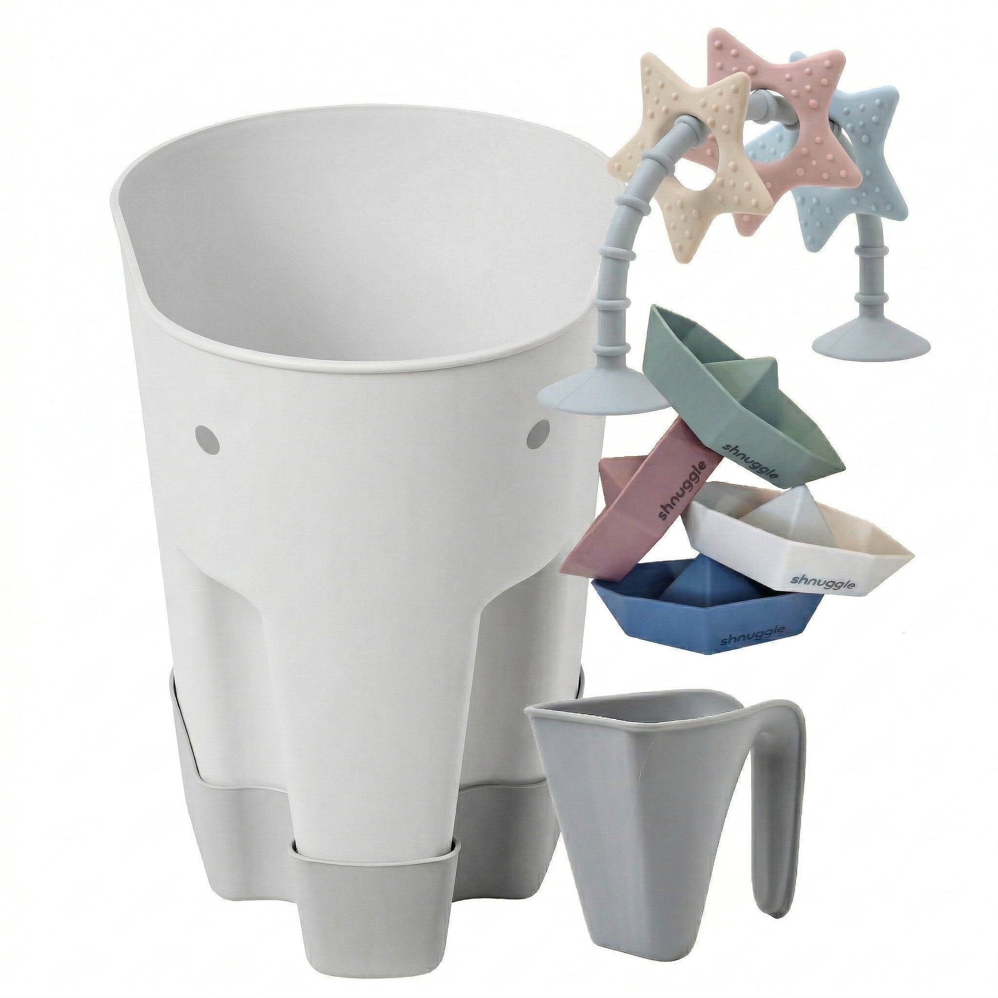 Shnuggle Bath Accessories Bundle  4-Piece Set