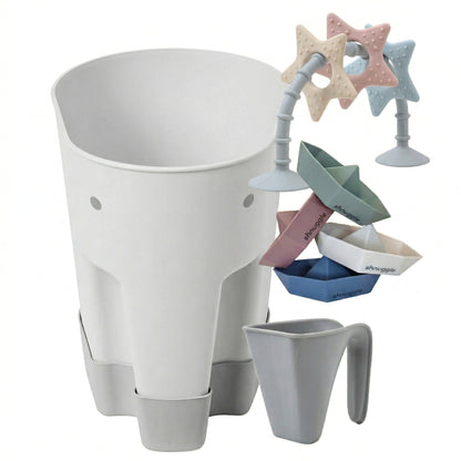 Shnuggle Bath Accessories Bundle  4-Piece Set