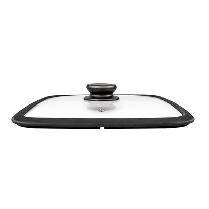 MASTERPAN Tempered Glass Lid, Fits Our 11x11" Pans (28cm)