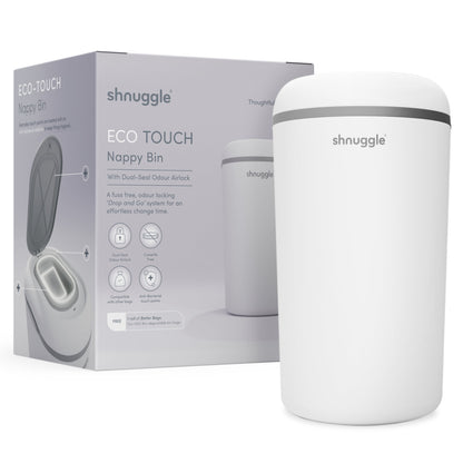 Shnuggle Eco-Touch Nappy Bin Diaper Pail