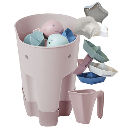 Shnuggle Bath Accessories Bundle  4-Piece Set