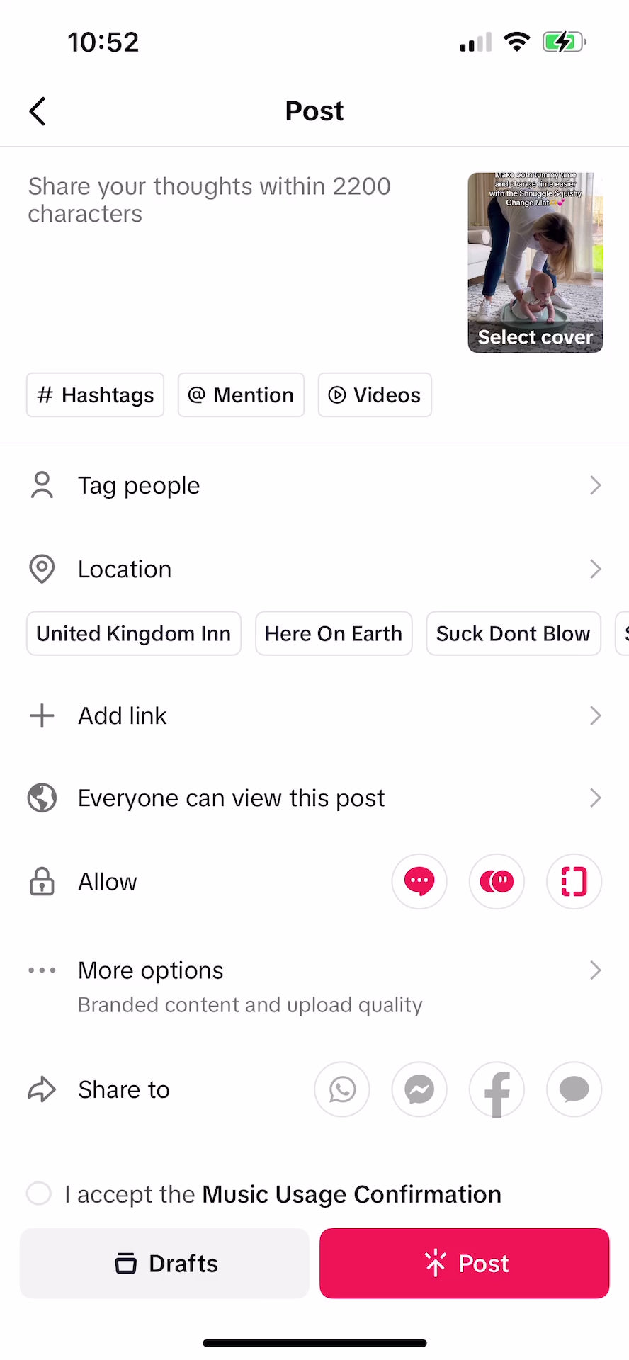 Shnuggle Squishy Diaper Changing Mat