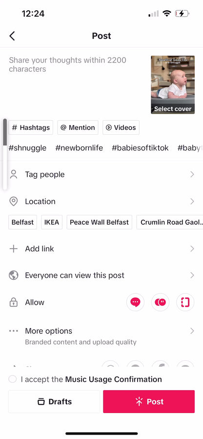 Shnuggle Squishy Diaper Changing Mat